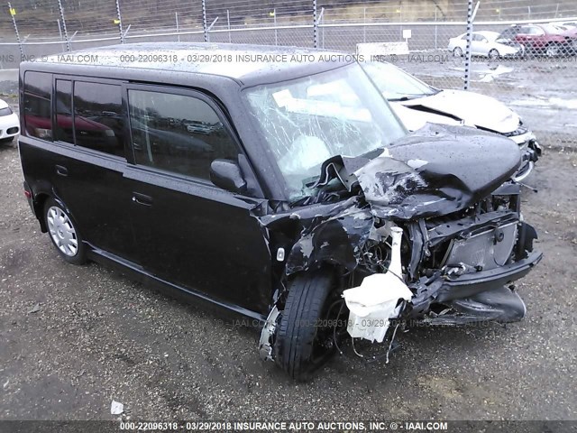 JTLKT334664045191 - 2006 TOYOTA SCION XB შავი ფოტო 1