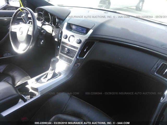 1G6DJ1ED5B0122049 - 2011 CADILLAC CTS PERFORMANCE COLLECTION BLACK photo 5