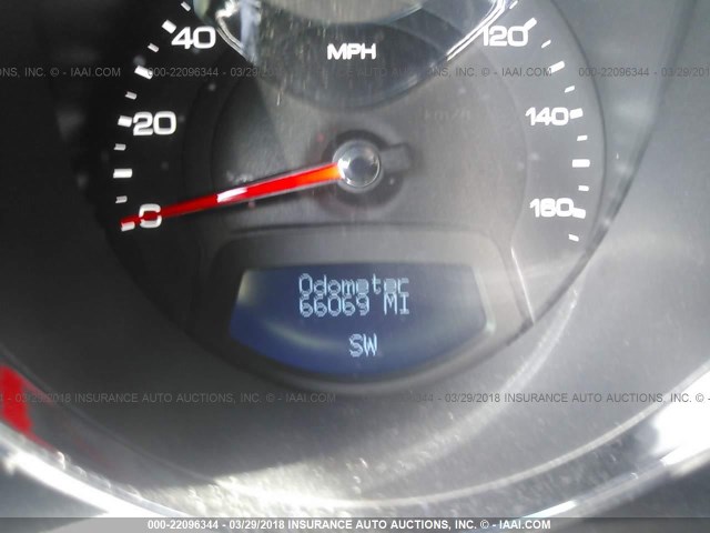 1G6DJ1ED5B0122049 - 2011 CADILLAC CTS PERFORMANCE COLLECTION Черный фото 7