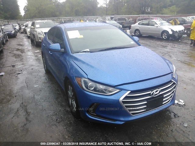 5NPD84LF2HH032898 - 2017 HYUNDAI ELANTRA SE/VALUE/LIMITED GRAY photo 1