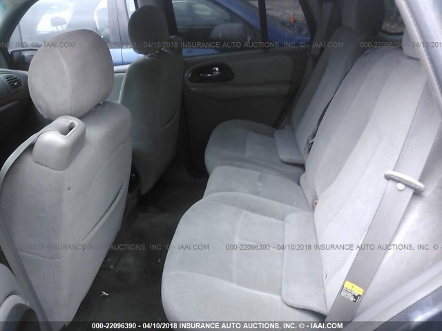 1GNDT13S762119115 - 2006 CHEVROLET TRAILBLAZER LS/LT GRAY photo 8