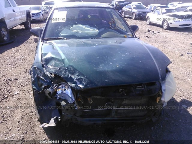 2HGEJ6612YH555675 - 2000 HONDA CIVIC SE GREEN photo 6