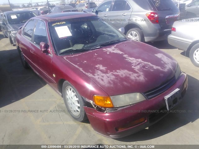 1HGCD5652TA136048 - 1996 HONDA ACCORD EX/EX-R RED photo 1