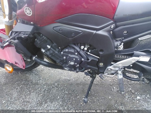 JYARN17E66A001863 - 2006 YAMAHA FZ1 S BURGUNDY photo 9