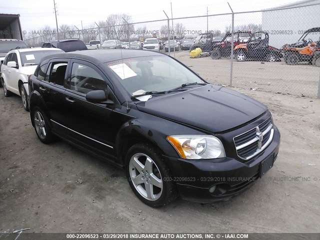 1B3HE78KX7D128964 - 2007 DODGE CALIBER R/T BLACK photo 1