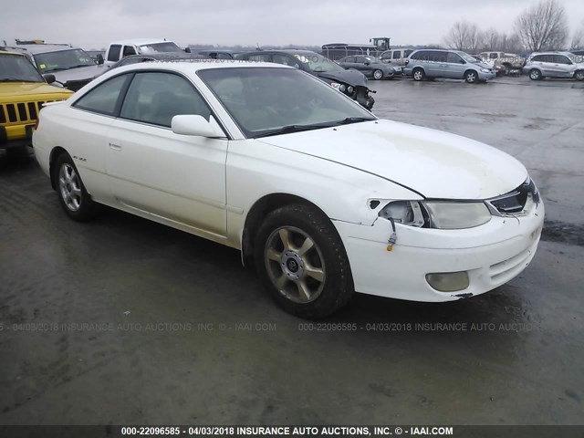 2T1CF22P1XC131858 - 1999 TOYOTA CAMRY SOLARA SE/SLE WHITE photo 1