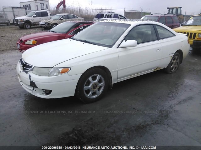 2T1CF22P1XC131858 - 1999 TOYOTA CAMRY SOLARA SE/SLE თეთრი ფოტო 2