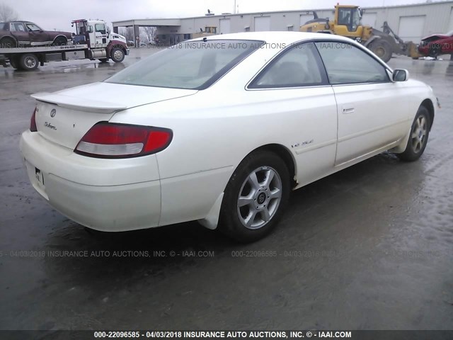 2T1CF22P1XC131858 - 1999 TOYOTA CAMRY SOLARA SE/SLE თეთრი ფოტო 4