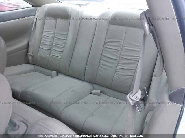 2T1CF22P1XC131858 - 1999 TOYOTA CAMRY SOLARA SE/SLE თეთრი ფოტო 8