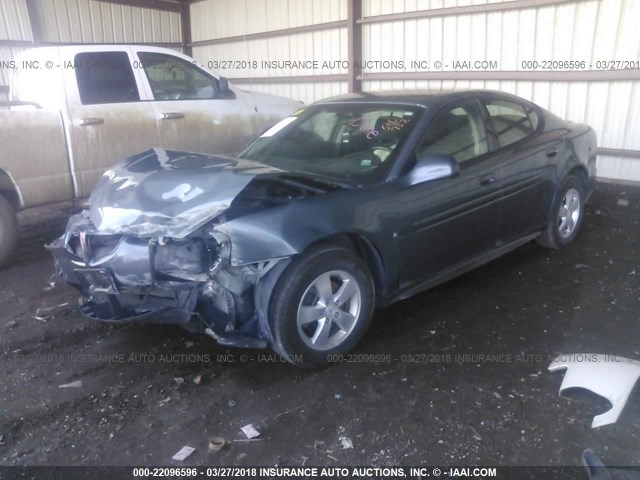 2G2WP552471161502 - 2007 PONTIAC GRAND PRIX GRAY photo 2