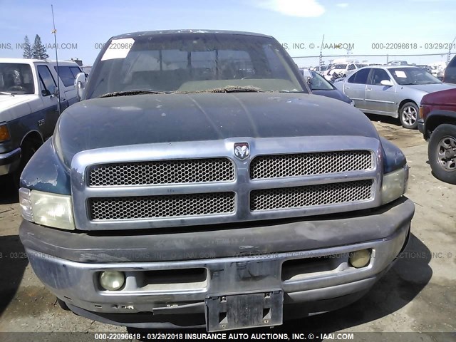 1B7HC16Y2TJ201555 - 1996 DODGE RAM 1500 GREEN photo 6