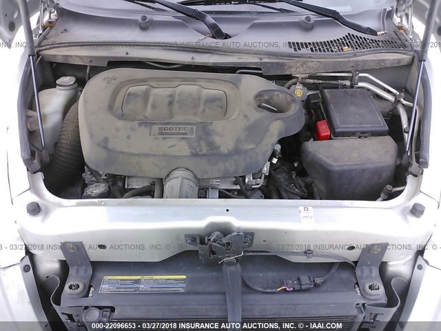 3GNDA33PX7S635200 - 2007 CHEVROLET HHR LT SILVER photo 10