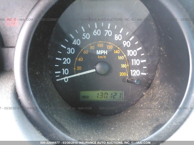 KL1TD62615B458428 - 2005 CHEVROLET AVEO LS ORANGE photo 7