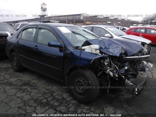 1NXBR30E67Z845106 - 2007 TOYOTA COROLLA CE/LE/S BLUE photo 1