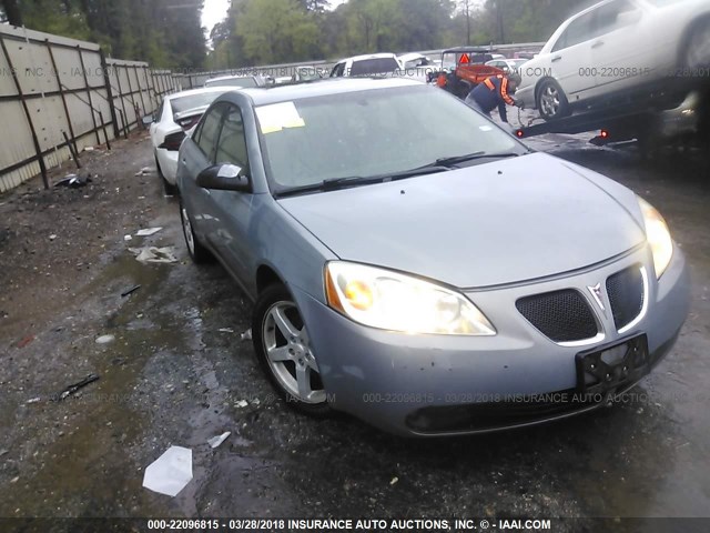 1G2ZG58N774156642 - 2007 PONTIAC G6 SE BLUE photo 1