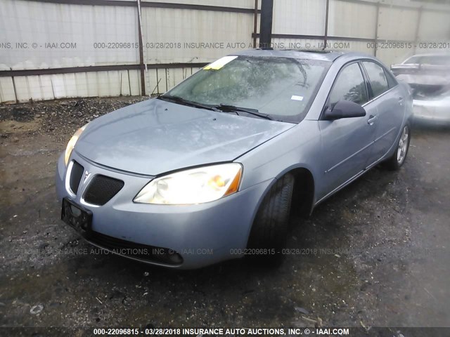 1G2ZG58N774156642 - 2007 PONTIAC G6 SE BLUE photo 2