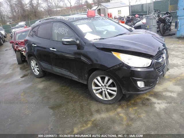 KM8JU3AC7AU041461 - 2010 HYUNDAI TUCSON GLS/LIMITED 黑色 照片 1