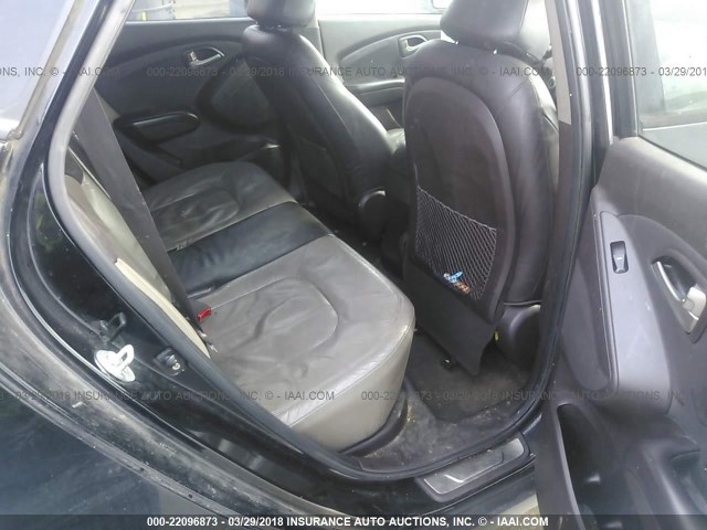 KM8JU3AC7AU041461 - 2010 HYUNDAI TUCSON GLS/LIMITED 黑色 照片 8