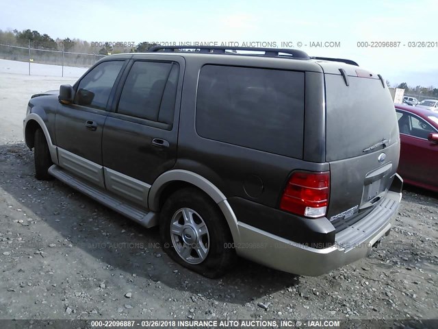 1FMFU17556LA80145 - 2006 FORD EXPEDITION EDDIE BAUER BROWN photo 3