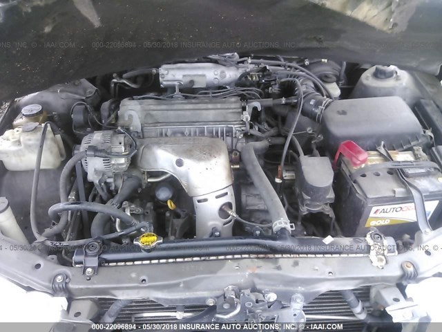 4T1BG22K61U067819 - 2001 TOYOTA CAMRY CE/LE/XLE ნაცრისფერი ფოტო 10