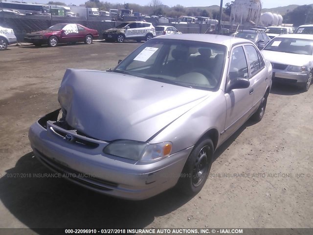 1NXBR12E7YZ369273 - 2000 TOYOTA COROLLA VE/CE/LE 金色 照片 2