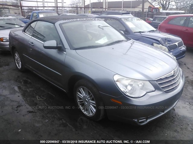 1C3LC55R28N633028 - 2008 CHRYSLER SEBRING TOURING SILVER photo 1