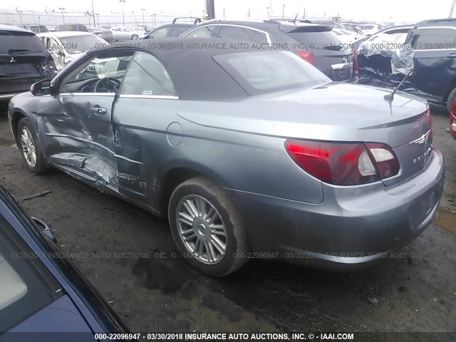 1C3LC55R28N633028 - 2008 CHRYSLER SEBRING TOURING SILVER photo 3