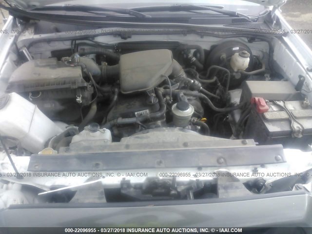 5TFUX4EN5FX034749 - 2015 TOYOTA TACOMA ACCESS CAB Ақ фото 10