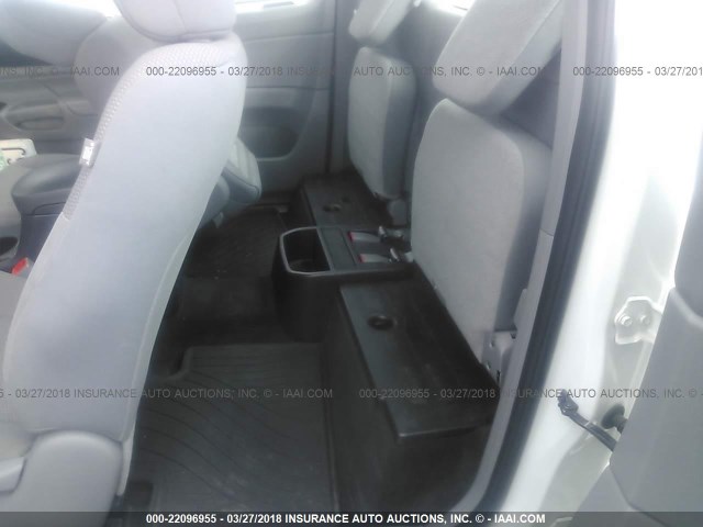 5TFUX4EN5FX034749 - 2015 TOYOTA TACOMA ACCESS CAB Ақ фото 8