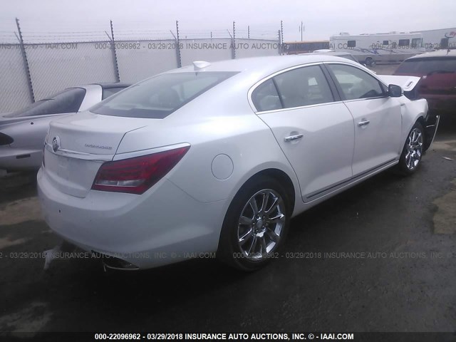 1G4GD5G34FF142661 - 2015 BUICK LACROSSE PREMIUM WHITE photo 4