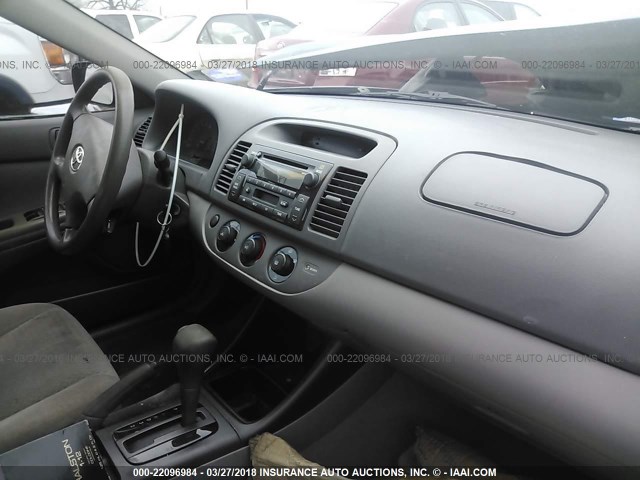 4T1BF32K43U559115 - 2003 TOYOTA CAMRY LE/XLE/SE მწვანე ფოტო 5