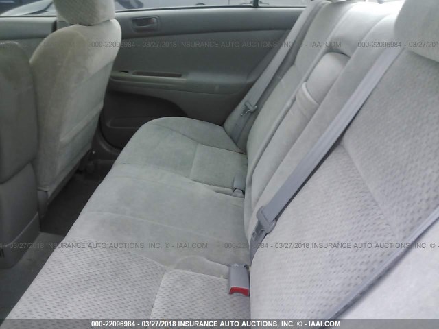 4T1BF32K43U559115 - 2003 TOYOTA CAMRY LE/XLE/SE მწვანე ფოტო 8