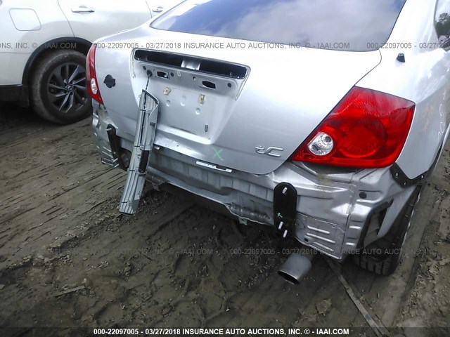 JTKDE177950056577 - 2005 TOYOTA SCION TC 银色 照片 6