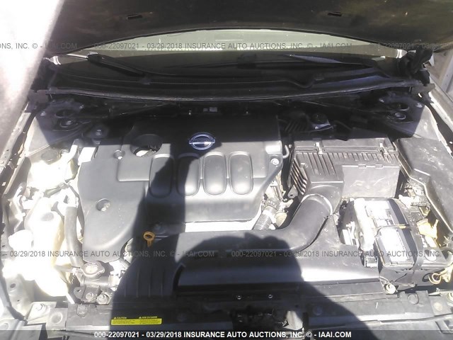 1N4AL2AP0CC158494 - 2012 NISSAN ALTIMA S GRAY photo 10