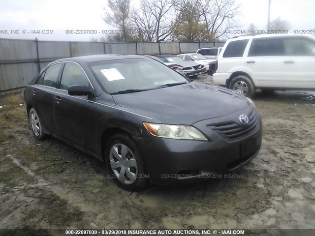 4T1BE46K07U165412 - 2007 TOYOTA CAMRY NEW GENERAT CE/LE/XLE/SE GRAY photo 1