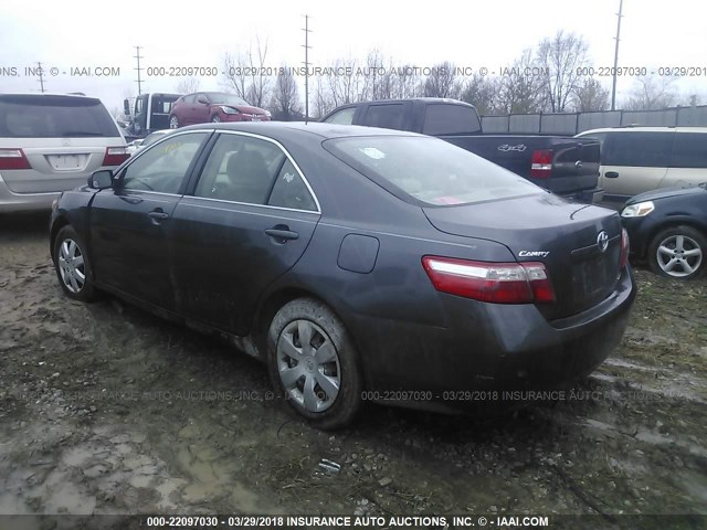 4T1BE46K07U165412 - 2007 TOYOTA CAMRY NEW GENERAT CE/LE/XLE/SE GRAY photo 3