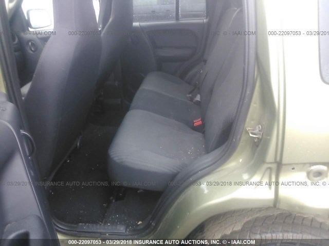 1J4GL48K33W558469 - 2003 JEEP LIBERTY SPORT/FREEDOM მწვანე ფოტო 8
