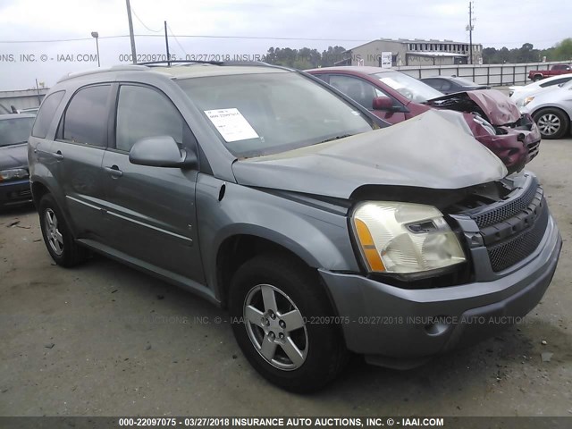 2CNDL63F866008483 - 2006 CHEVROLET EQUINOX LT GRAY photo 1