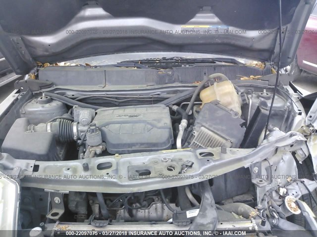 2CNDL63F866008483 - 2006 CHEVROLET EQUINOX LT GRAY photo 10