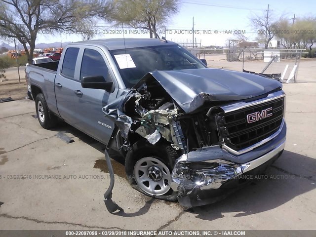 1GTR1LEH9GZ261864 - 2016 GMC SIERRA C1500 Light Blue photo 1