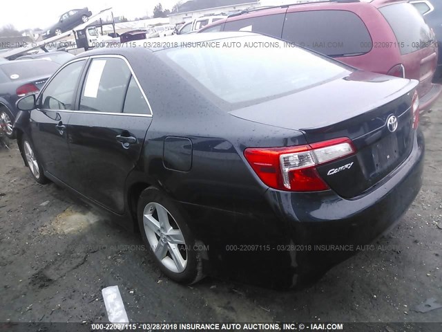 4T1BF1FK9EU449680 - 2014 TOYOTA CAMRY L/SE/LE/XLE 灰色 照片 3