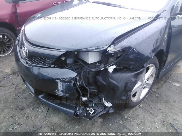 4T1BF1FK9EU449680 - 2014 TOYOTA CAMRY L/SE/LE/XLE 灰色 照片 6