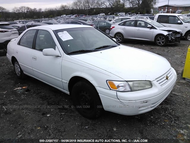 4T1BG22K3VU036291 - 1997 TOYOTA CAMRY CE/LE/XLE WHITE photo 1