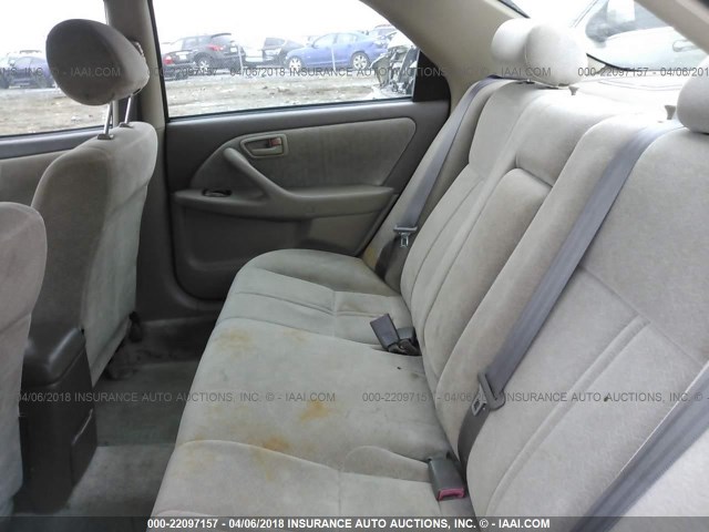 4T1BG22K3VU036291 - 1997 TOYOTA CAMRY CE/LE/XLE WHITE photo 8