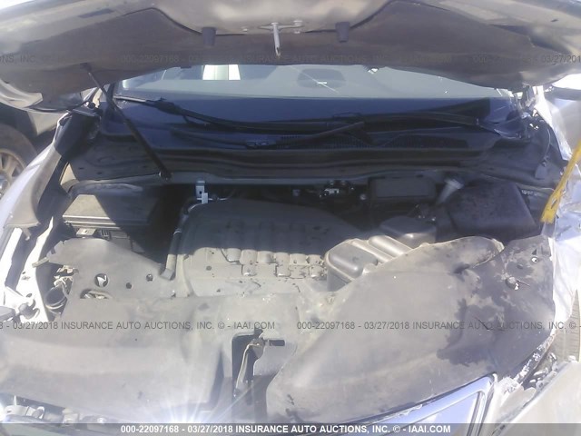 5FRYD4H41EB043517 - 2014 ACURA MDX TECHNOLOGY 灰色 照片 10