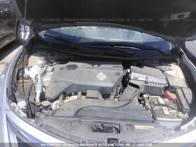 1N4AL3AP7EN260534 - 2014 NISSAN ALTIMA 2.5/S/SV/SL SILVER photo 10