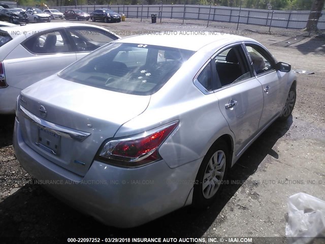 1N4AL3AP7EN260534 - 2014 NISSAN ALTIMA 2.5/S/SV/SL SILVER photo 4