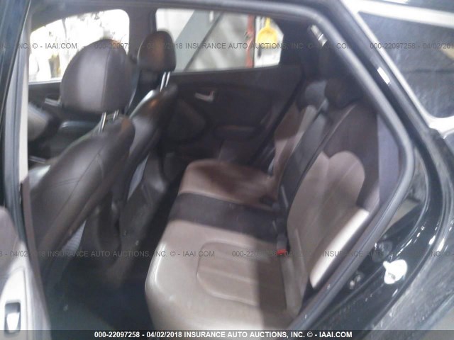 KM8JU3AC3CU448034 - 2012 HYUNDAI TUCSON GLS/LIMITED 黑色 照片 8