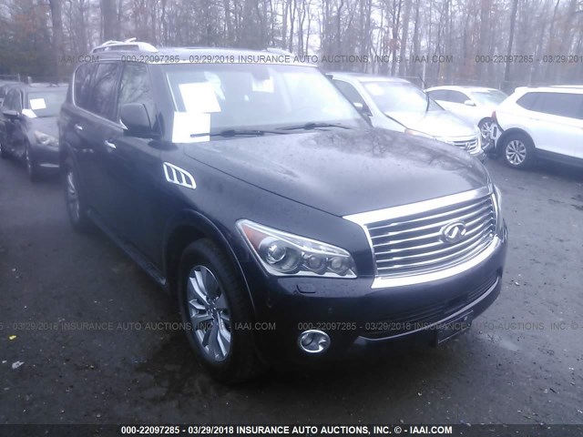 JN8AZ2NC1C9315323 - 2012 INFINITI QX56 BLACK photo 1