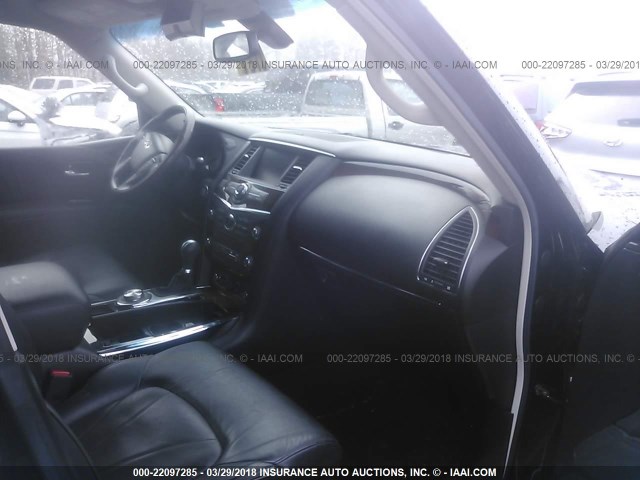 JN8AZ2NC1C9315323 - 2012 INFINITI QX56 BLACK photo 5